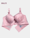 Brasier Push-Up con Varillas y Cierre Trasero | Brallete Brasier Push-Up