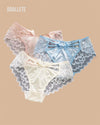 Panty Con Encaje Cintura Regular Verona - Kit 3 Piezas Panties