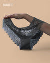 Panty Con Encaje Cintura Regular Santorini - Kit 3 Piezas Panties