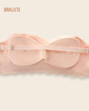 Brasier Plus-Size Sin Tirantes y Copas Removibles - Compra 1 y Llévate 2 Brasier Sin Tirantes