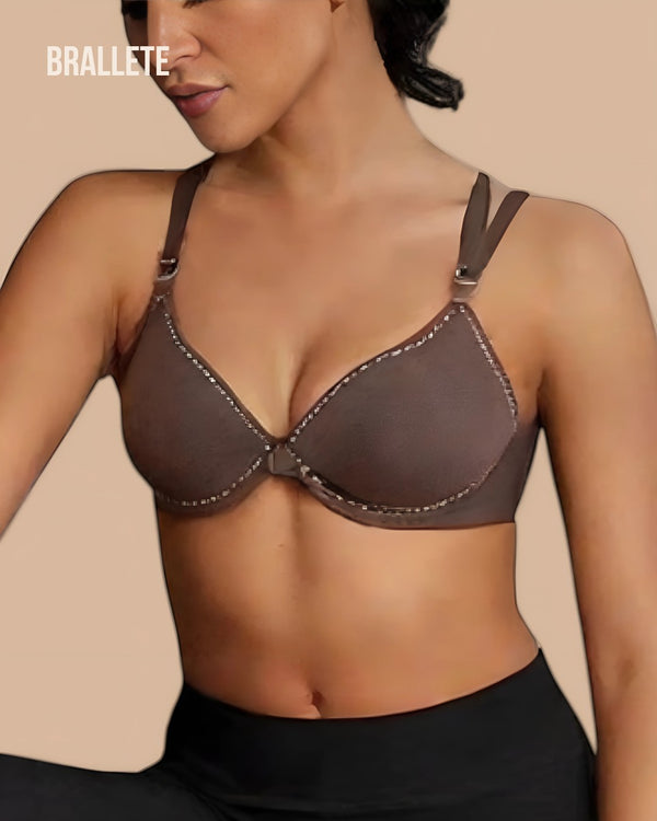 Brasier Push-Up Con Varillas Campánula - Kit 4 Piezas Brasier Push-Up