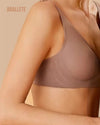 Brasier Sin Costuras Con Relleno Cianita - Compra 1 y Lleva 2 Brasier Sin Costuras