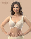 Brasier Bralette Push-Up Sin Relleno Glicina – Brallete Brasier Bralette