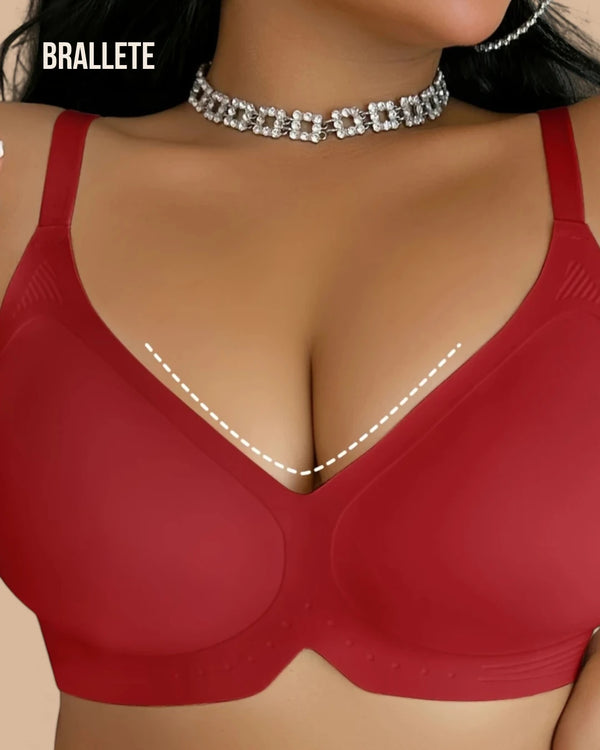 Brasier Bralette Sin Costuras y Relleno Removible Jacaranda - Brallete Brasier Bralette