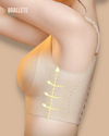 Brasier Longline Modelador Con Relleno Removible y Ajuste Dual - Brallete Brasier Longline Modelador
