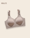 Brasier Sin Costuras con Tirantes Ajustables | Brallete Morado Brasier Sin Costuras