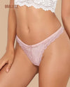 Panty Con Encaje Cintura Baja Mykonos - Kit 3 Piezas Panties