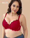 Brasier Bralette Push-Up Suporte Alto Calandra - Compre 1 y Lleva 2 Brasier Push-Up