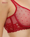 Brasier Bralette Transparente Sin Relleno Viburno - Brallete Brasier Bralette
