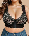 Brasier Longline Sin Varillas Con Encaje Erica - Brallete Brasier Bralette