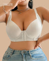 Brasier Bralette Push-Up Suporte Alto Ornella - Brallete Blanco Brasier Push-Up