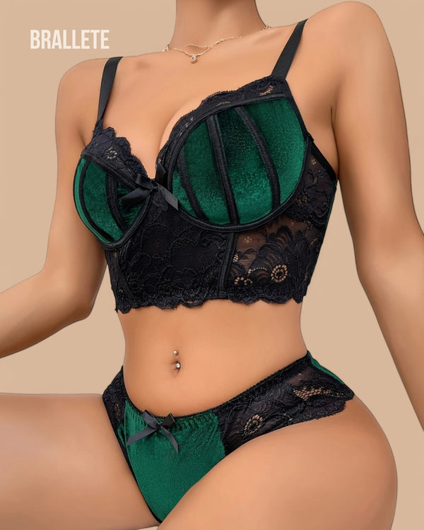 Conjunto Lencería Con Varilla Biarritz – Brallete Conjunto de Lencería