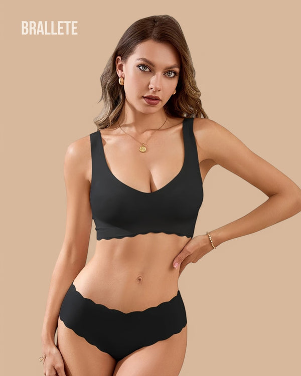 Conjunto Lencería Sin Costuras Tulum – Brallete Conjunto de Lencería