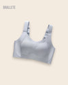 Brasier Longline Modelador sin Varillas Gris Brasier Longline Modelador