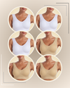 Brasier Top con Copa Removible Mariva - Kit de 6 Piezas 5 Brasier Top