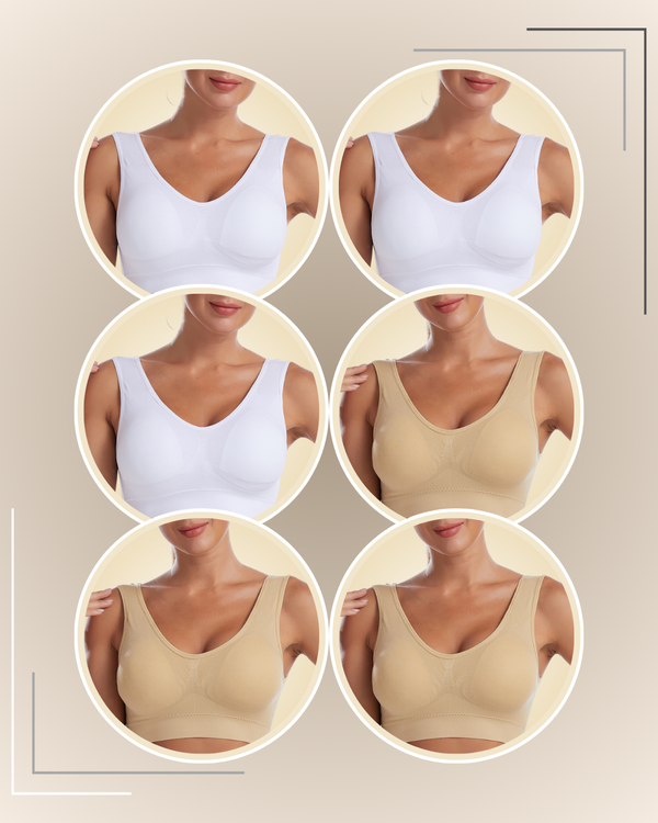 Brasier Top con Copa Removible Mariva - Kit de 6 Piezas 5 Brasier Top