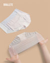 Panties Sin Costuras Cintura Alta Cianita - Kit 6 Piezas Panties