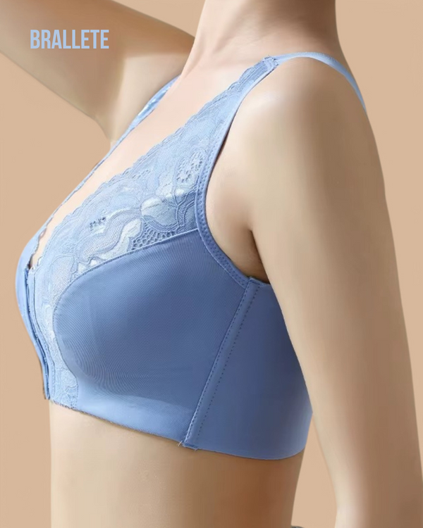 Brasier Bralette Sin Varillas Y Alto Soporte Geranio - ¡Compra 1 y Lleva 2! Brasier Bralette