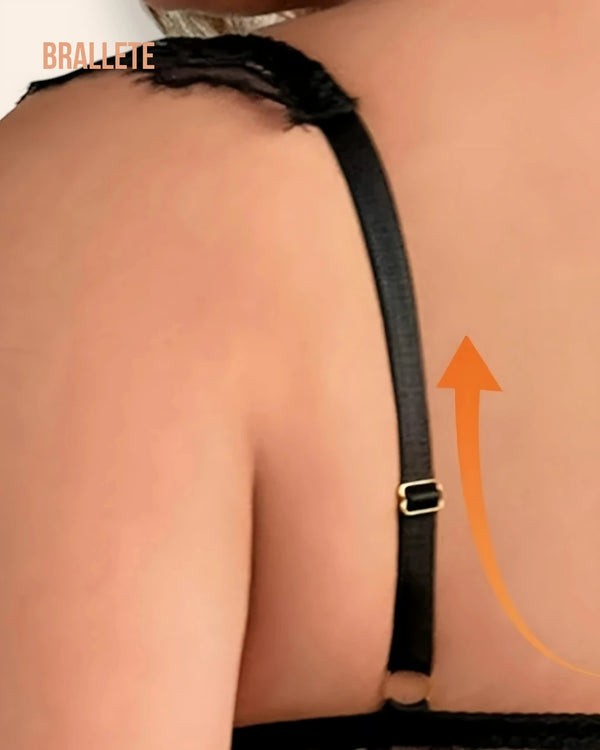 Brasier Bralette Push-Up Con Encaje Alisma - Brallete Brasier Bralette