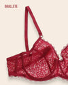 Brasier Bralette de Encaje Sin Relleno Eufrasia - Brallete Brasier Bralette