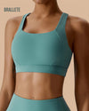 Brasier Top Deportivo Con Relleno Removible y Soporte Alto Brasier Top