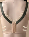 Brasier Longline Modelador Sin Varillas Con Encaje Gardenia - Brallete Brasier Longline Modelador