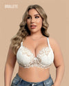 Brasier Bralette Push-Up De Encaje Clemencia - Brallete Brasier Push-Up