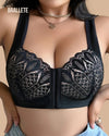 Brasier Bralette Push-Up Con Encaje Sin Varillas Sáfira - Brallete Brasier Push-Up