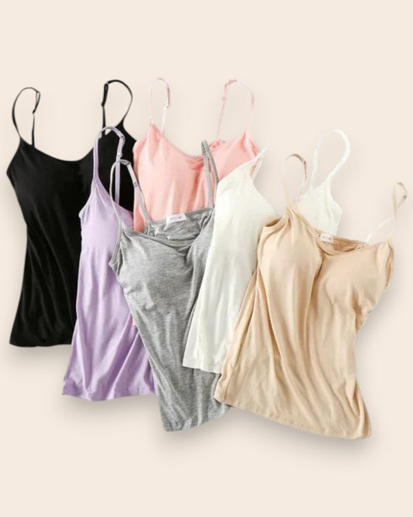 Regata con Brasier Integrado Summer Cami - Compra 1 y Llévate 3 Regata