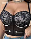 Brasier Push-Up Longline Sin Relleno Heliantia - Brallete Brasier Longline Modelador