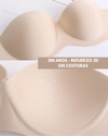 Brasier Sin Tirantes y Sin Costuras Milady - Compra 2 y Llévate 3 Brasier Balconette