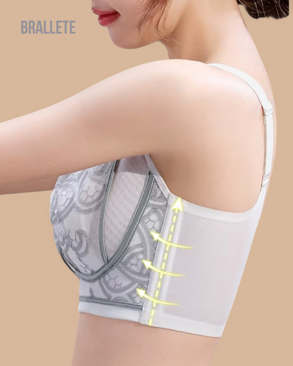 Brasier Longline Con Encaje Sin Varillas Azalea - Brallete Brasier Longline