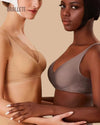 Brasier Sin Costuras Con Relleno Cianita - Compra 1 y Lleva 2 Brasier Sin Costuras