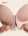 Brasier Balconette Push-Up Cierre Frontal Narcelina - Brallete Brasier Balconette