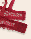 Brasier Bralette de Encaje Sin Relleno Eufrasia - Brallete Brasier Bralette