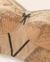 Brasier Longline Modelador Sin Varillas Con Encaje Gardenia - Brallete Brasier Longline Modelador