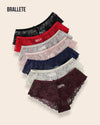 Panty Con Encaje Cintura Alta Corsica - Compra 2 y Lleva 3 Panties