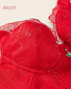 Brasier Longline Modelador con Encaje - Brallete Brasier Longline