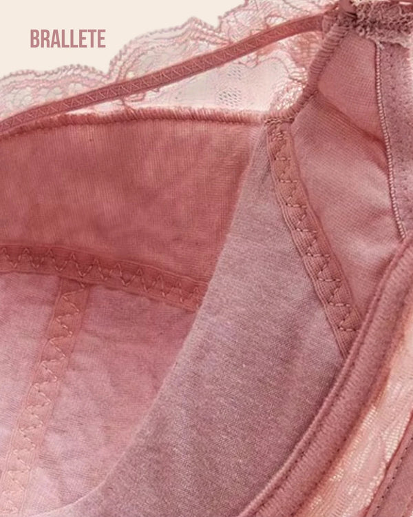 Brasier Bralette Push-Up Gris – Brallete Brasier Bralette