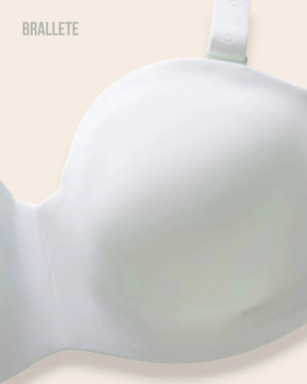 Brasier Sin Costuras Con Varillas y Tirantes Removibles - Brallete Brasier Sin Costuras