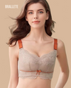Brasier Bralette de Encaje con Tirantes Convertibles – Brallete Brasier Bralette