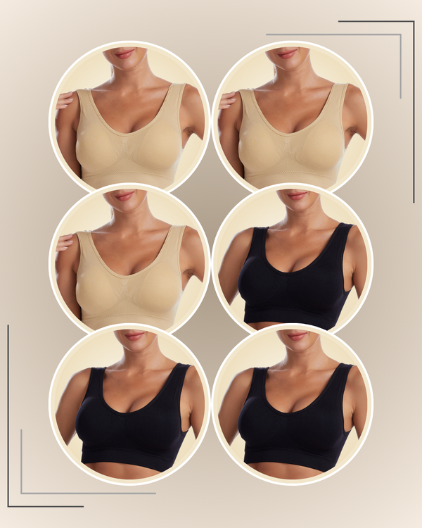 Brasier Top con Copa Removible Mariva - Kit de 6 Piezas 7 Brasier Top
