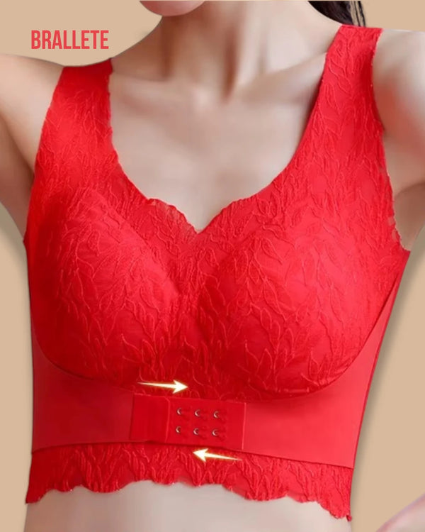 Brasier Longline Con Encaje Sin Varillas – Compra 1 y Llévate 2 Brasier Longline