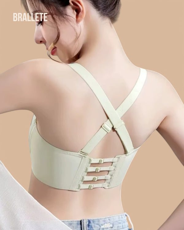 Brasier Bralette Racerback Sin Varillas Con Relleno - Brallete Brasier Bralette