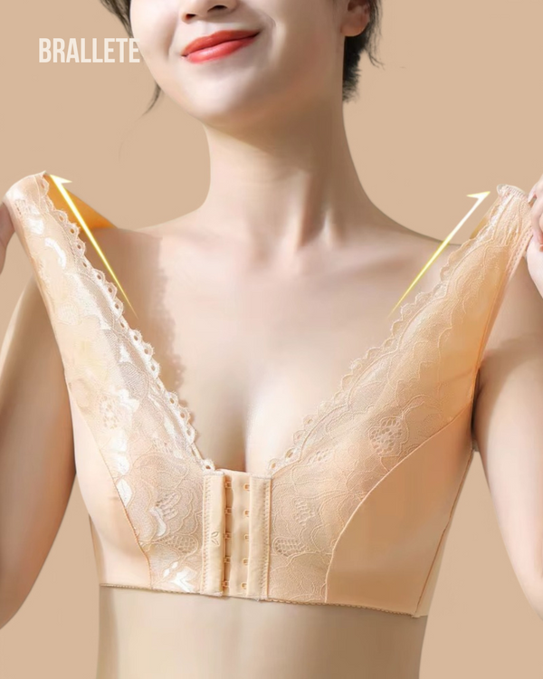 Brasier Bralette Sin Varillas Y Alto Soporte Geranio - ¡Compra 1 y Lleva 2! Brasier Bralette