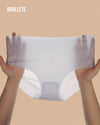 Panties Sin Costuras Cintura Alta Cianita - Kit 6 Piezas Panties