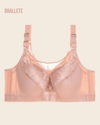 Brasier Push-Up Plus Size con Varillas Nude Brasier Push-Up