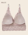 Brasier Bralette de Encaje Sin Varillas y Con Relleno – Compra 2 y Llévate 3 Brasier Bralette