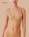 Brasier Sin Costuras Con Relleno Cianita - Compra 1 y Lleva 2 Brasier Sin Costuras