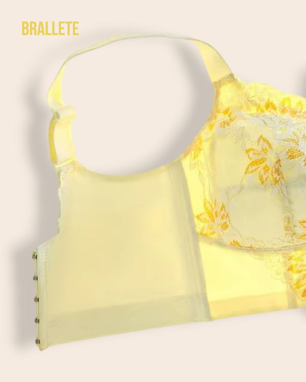 Brasier Longline Con Encaje Fresia – Compre 1 y Lleva 2 Brasier Longline